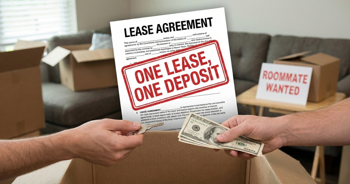 If I Had Roommates, How Do Security Deposits Work When One Moves Out?